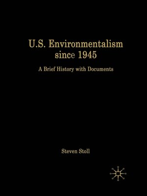 cover image of U.S. Environmentalism since 1945